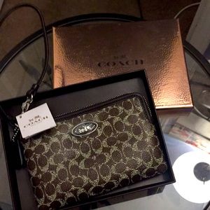 Coach Wristlette. New with tags.